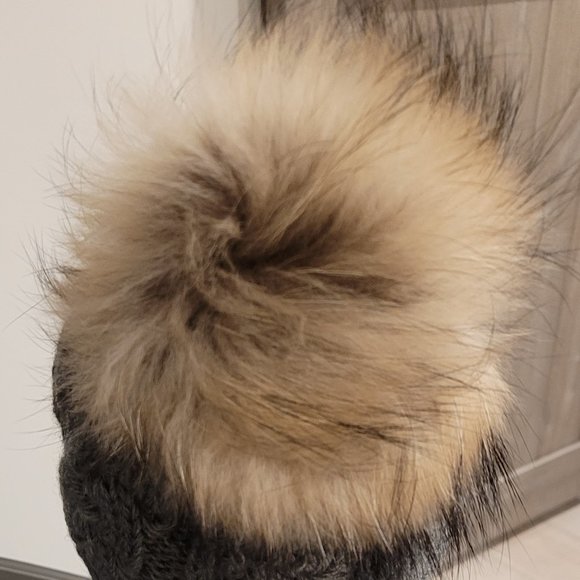 PARAJUMPER  winter cable hat, gray color - Picture 4 of 12